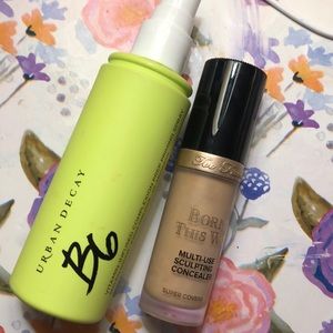 U. DECAY B6 SPRAY+ BORN THIS WAY CONCEALER BUNDLE